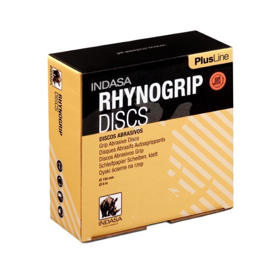 Disques abrasifs Rhynogrip Plus Line P80  150mm 15Trous