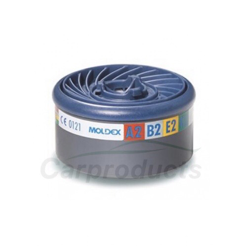 [11.41201-ABEK2] Filtre Vapeurs ABEK2 Moldex Série 7-9 kit de deux